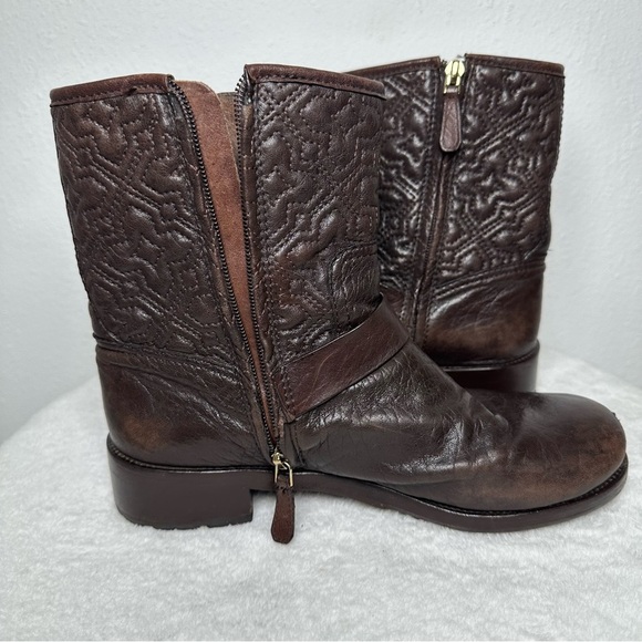 Tory Burch Chrystie Biker Boots Moto
Bikercore Quilted Leather - Picture 7 of 16